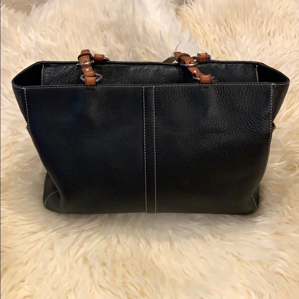 Coach leather tote